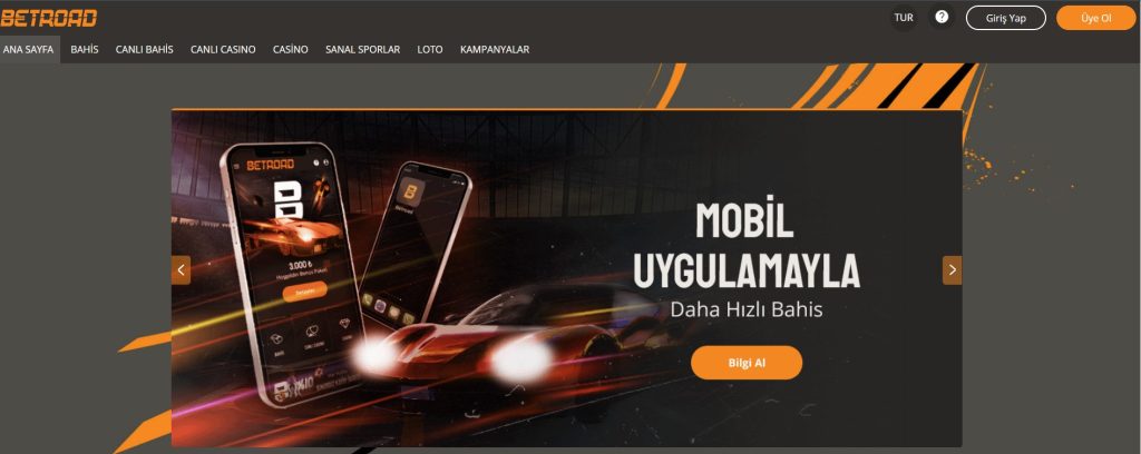 Betroad132 Mobil Uygulama