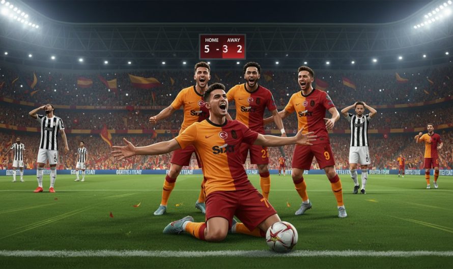 GS 5-2 Juve: Tarihi CL Zaferi!