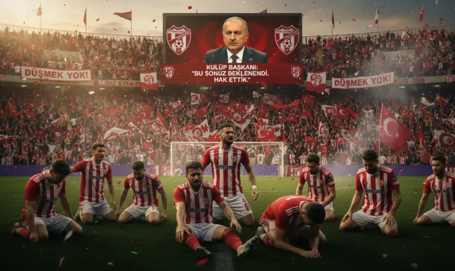 Süper Lig’de Hüzün: Antalyaspor 1. Lig’e Merhaba Dedi