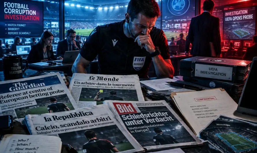 Türk Futbolunda Hakem Operasyonu: Uluslararası Medyada Büyük Yankı Uyandıran Soruşturma