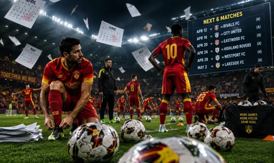 Galatasaray’ın 30 Günlük Kritik Virajı: 8 Maçta Kader Belirlenecek